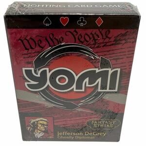 Yomi Jefferson DeGrey Ghostly Diplomat Deck NEW Sealed Fantasy Strike Game